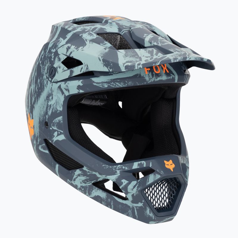 Cyklistická helma Fox Racing Rampage Img Print arctic blue