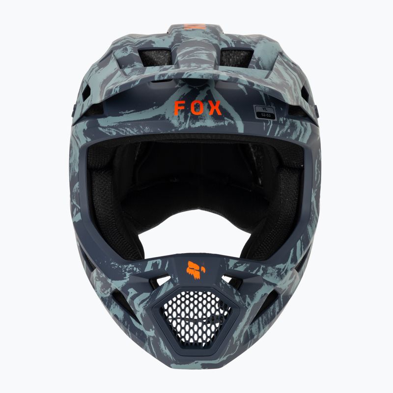 Dětská cyklistická helma Fox Racing Rampage Image Print Jr arctic blue 2
