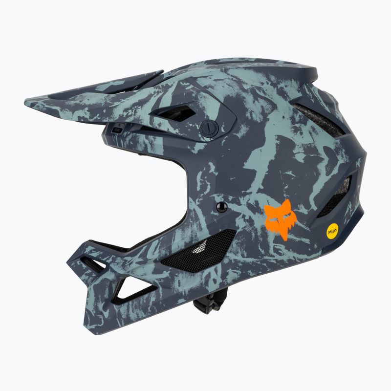 Dětská cyklistická helma Fox Racing Rampage Image Print Jr arctic blue 3