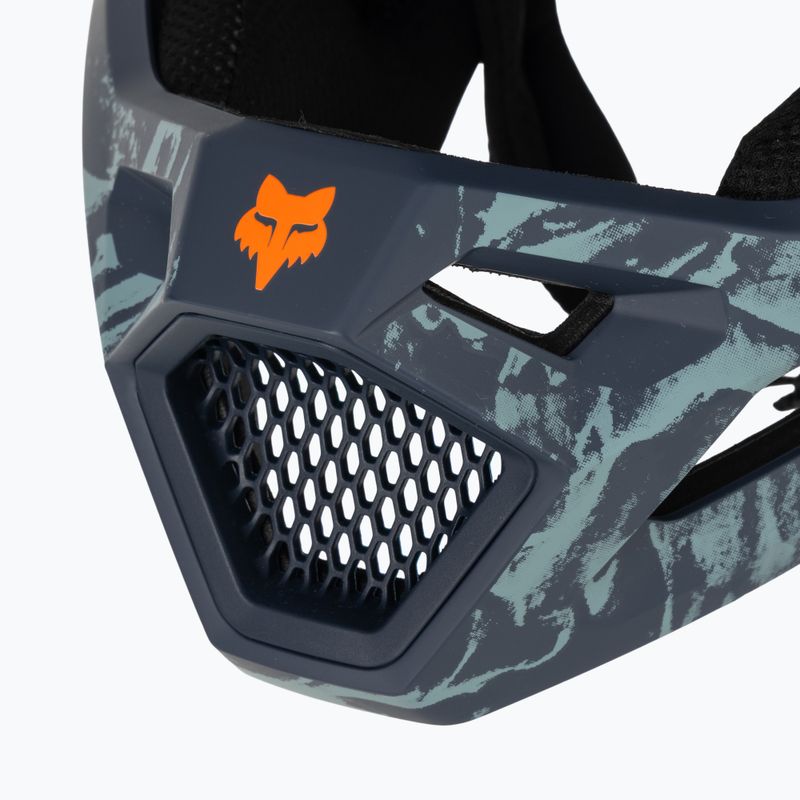 Dětská cyklistická helma Fox Racing Rampage Image Print Jr arctic blue 7