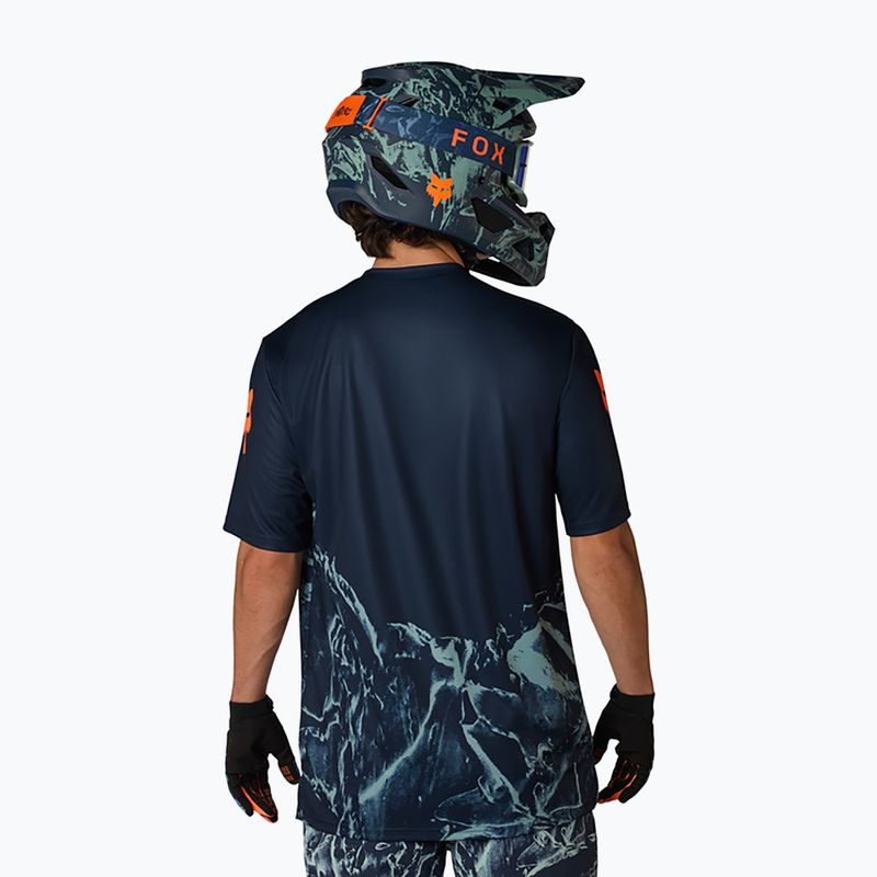 Pánský cyklistický dres Fox Racing Ranger Image Print arctic blue 2
