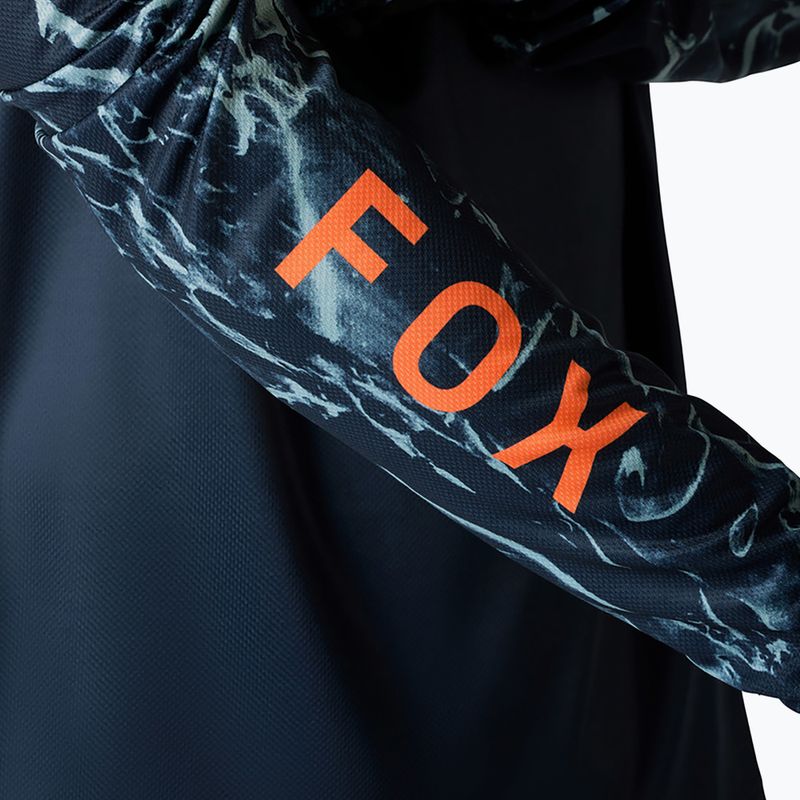Pánské cyklistické tričko Longsleeve Fox Racing Ranger Image Print arctic blue 4