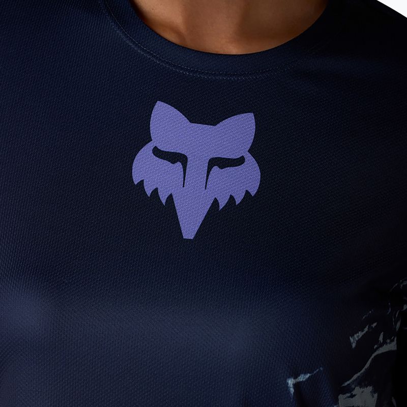 Dámský cyklistický dres Fox Racing Ranger Image Print arctic blue 3