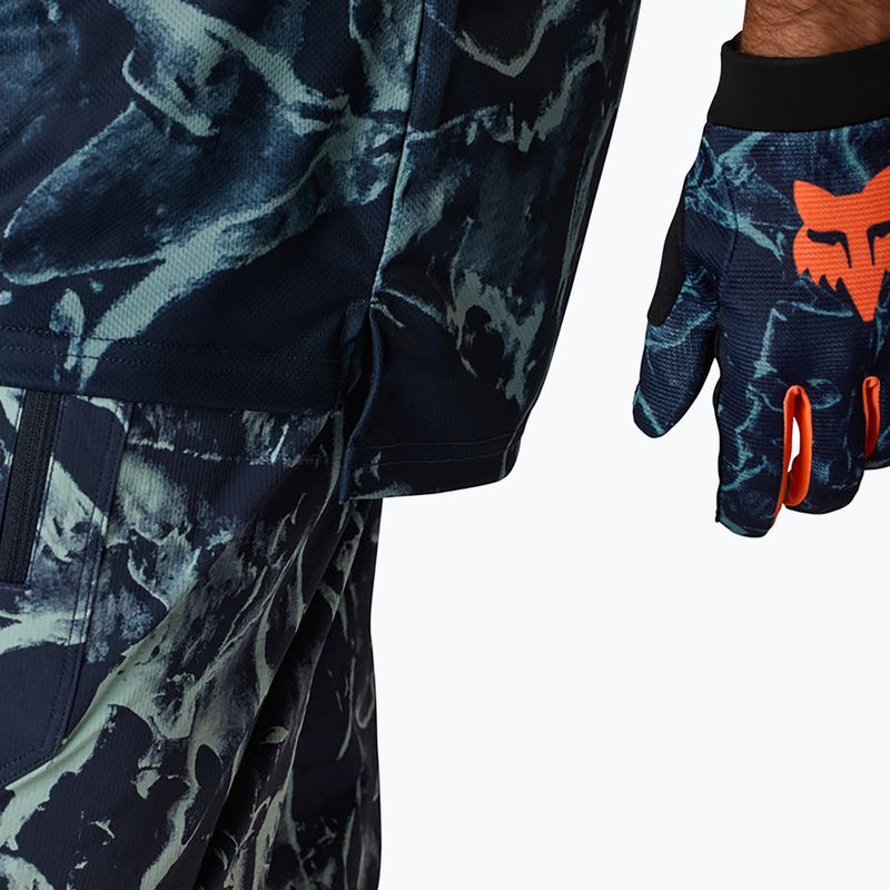 Dětský cyklistický dres Fox Racing Ranger Image Print Jr arctic blue 4