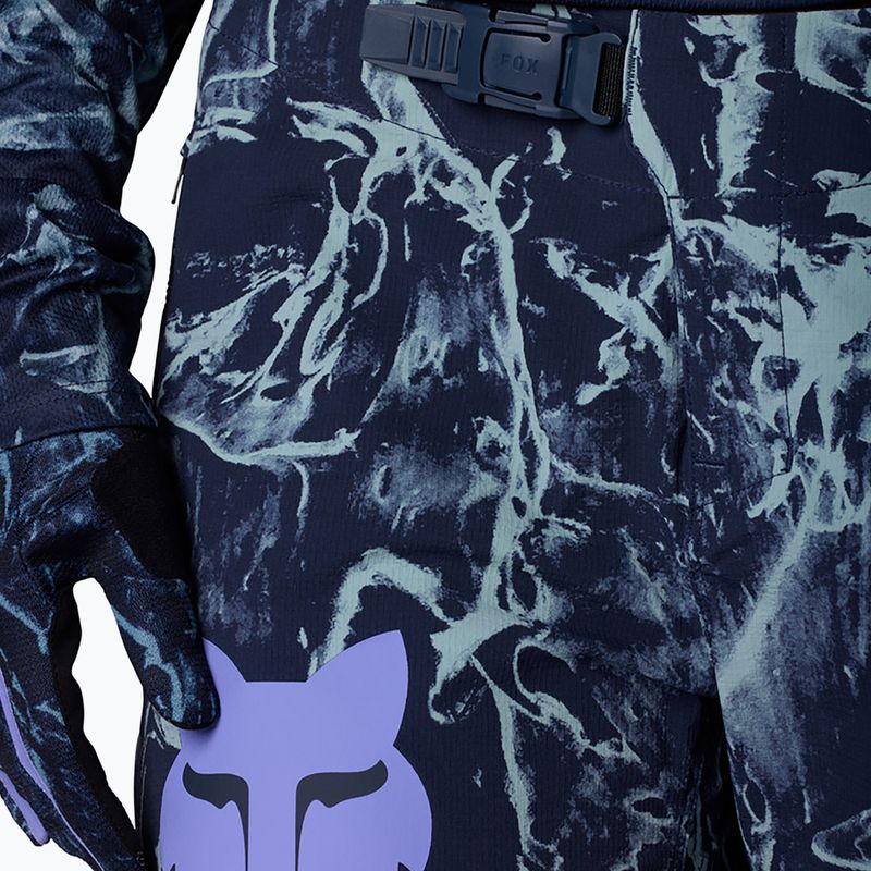 Dámské cyklistické kalhoty Fox Racing Ranger Image Print arctic blue 3