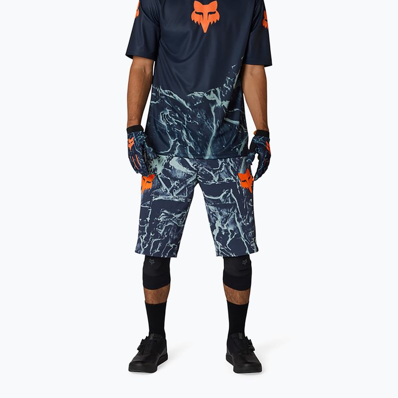 Pánské cyklistické šortky Fox Racing Ranger Image Print arctic blue