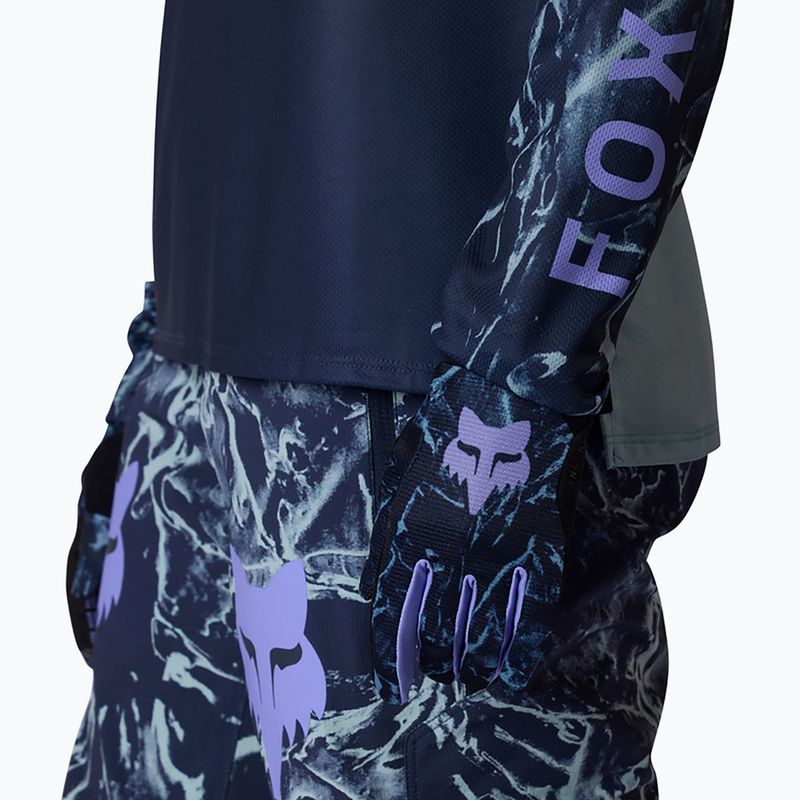 Dámské cyklistické tričko Longsleeve Fox Racing Ranger Image Print arctic blue 4
