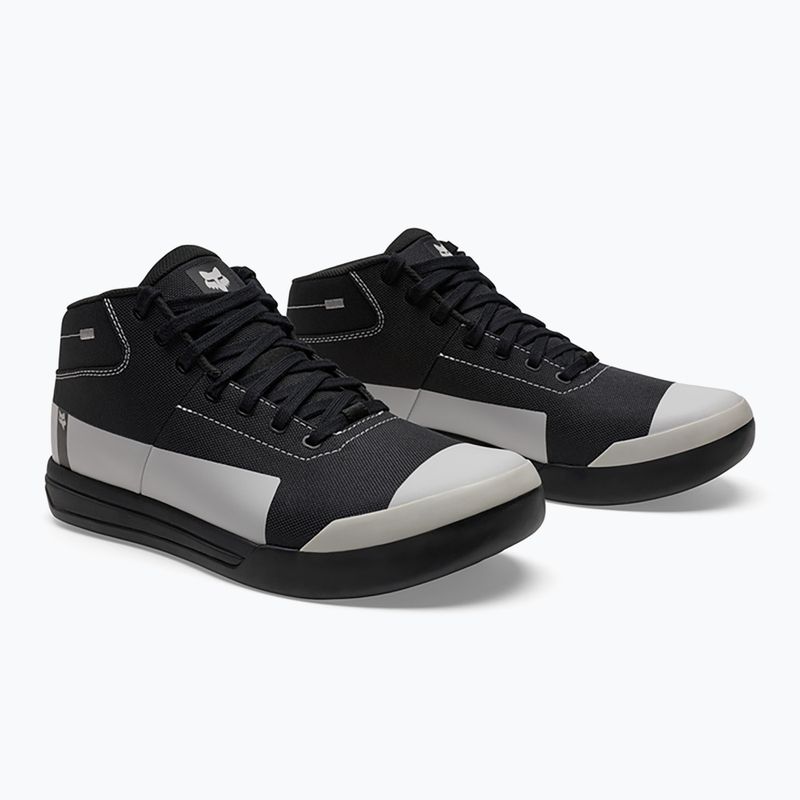 Pánské cyklistické boty na platformě Fox Racing Fox Union Canvas Mid Park SE black 9