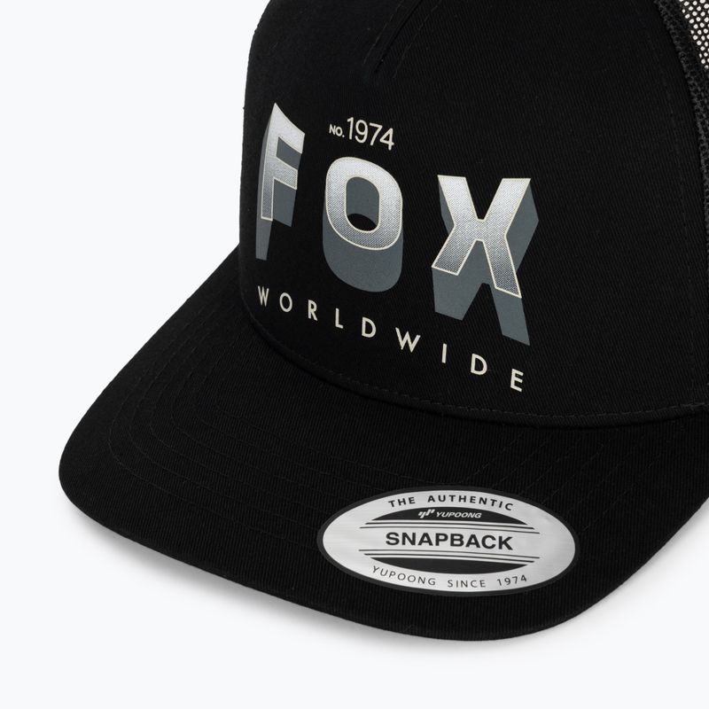 Pánská kšiltovka Fox Racing Block Mesh Trucker black 3