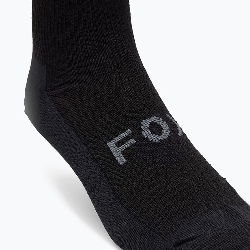 Pánské ponožky Fox Racing 6" Flexair Merino Sock Black 2