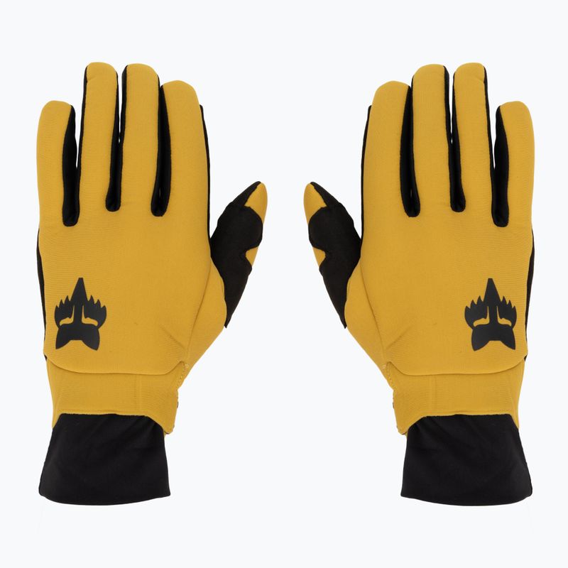 Pánské cyklistické rukavice Fox Racing Defend Thermo bronze
