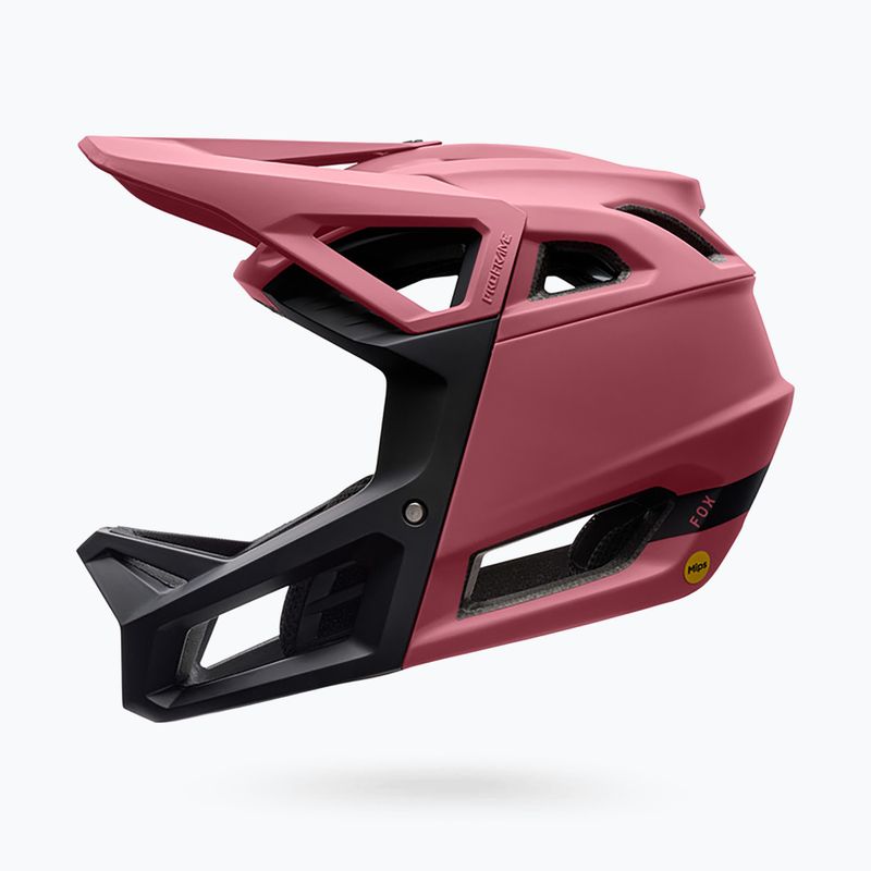 Cyklistická helma Fox Racing Proframe Solid berry 4