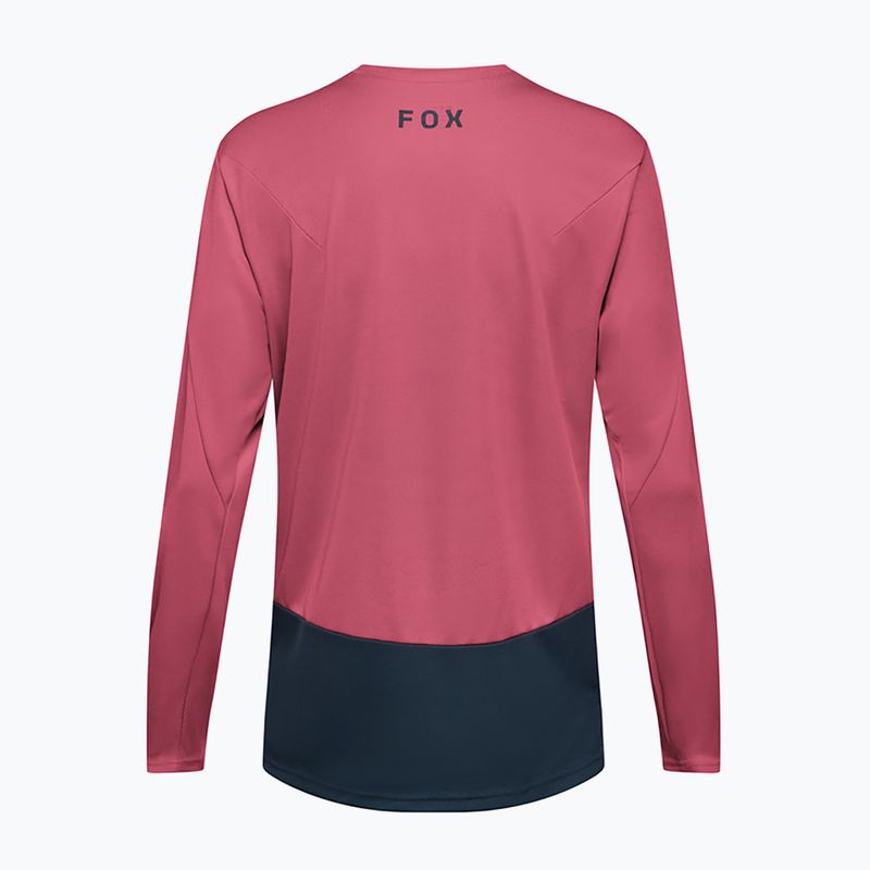 Pánské cyklistické tričko Longsleeve Fox Racing Ranger Fox Head berry 2