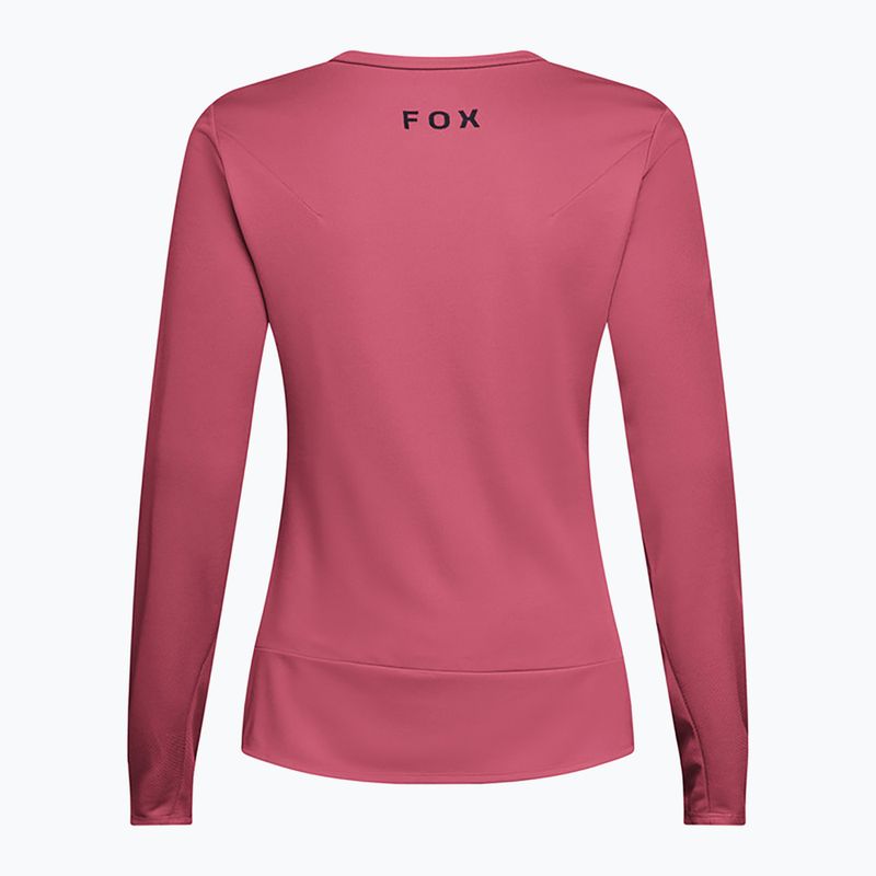 Dámské cyklistické tričko Longsleeve Fox Racing Ranger Fox Head W berry 2