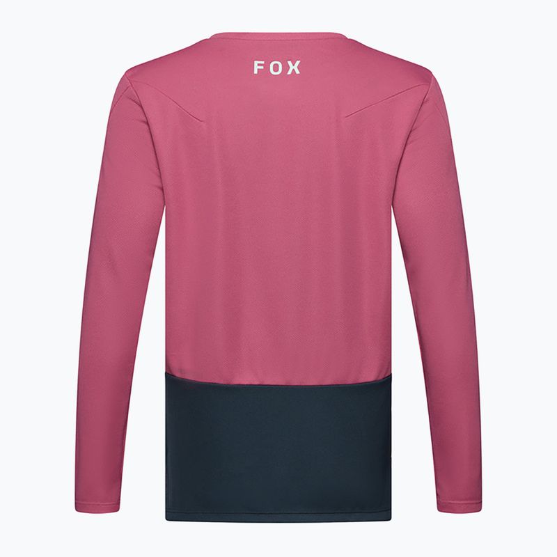 Dětské cyklistické tričko Longsleeve Fox Racing Ranger Fox Head Jr berry 2