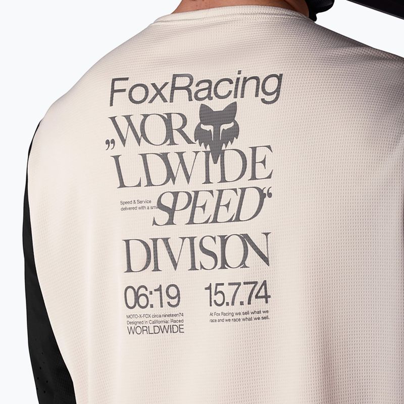 Pánské cyklistické tričko Longsleeve Fox Racing Defend Park SE chalk 3