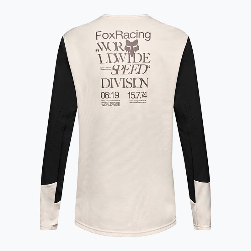 Pánské cyklistické tričko Longsleeve Fox Racing Defend Park SE chalk 6
