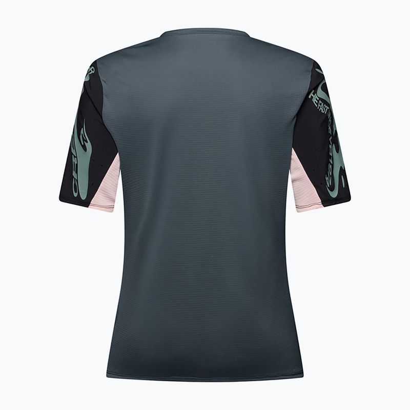 Dámské cyklistické tričko Fox Racing Defend Jersey Creation SS deep cobalt 2