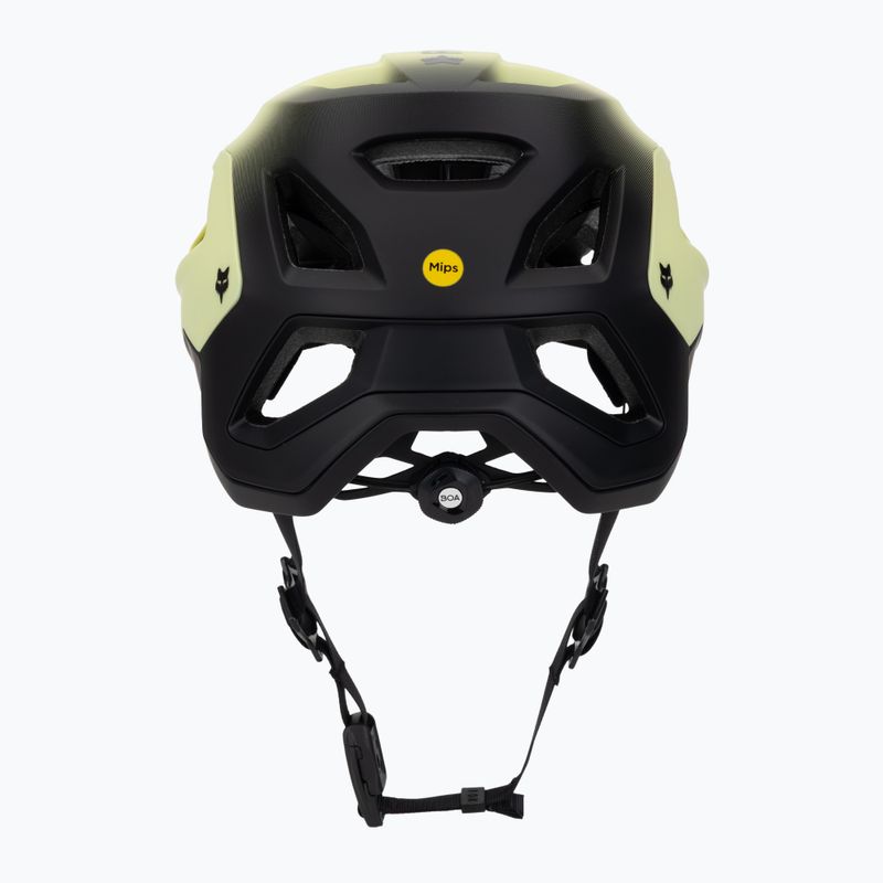 Cyklistická helma Fox Racing Speedframe Pro Backfade lime 4