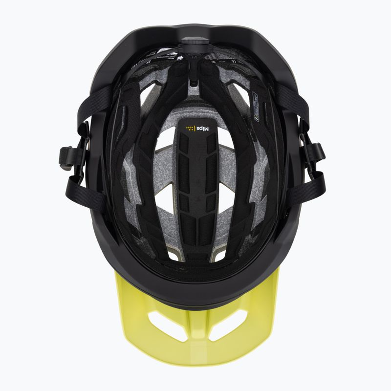 Cyklistická helma Fox Racing Speedframe Pro Backfade lime 5