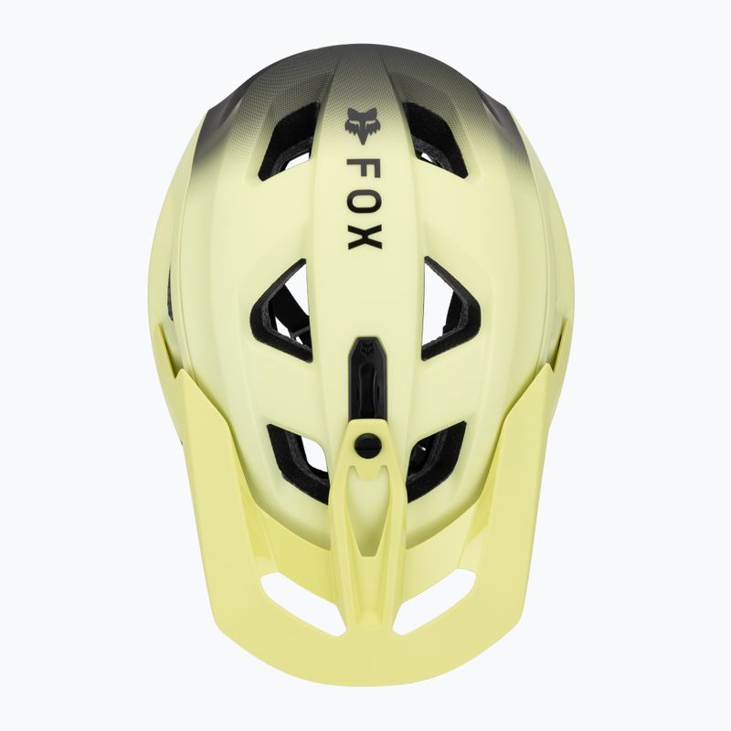 Cyklistická helma Fox Racing Speedframe Pro Backfade lime 6