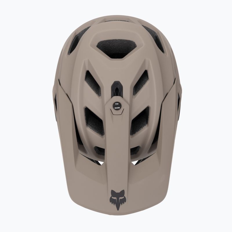 Cyklistická helma Fox Racing Proframe Solid nut 6