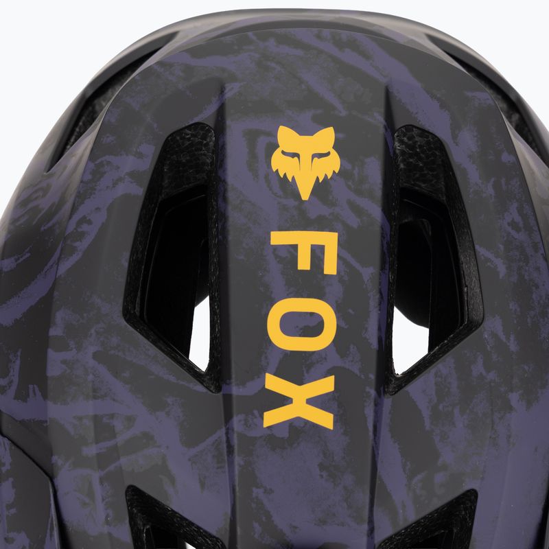 Cyklistická helma Fox Racing Rampage Img Print plum 7