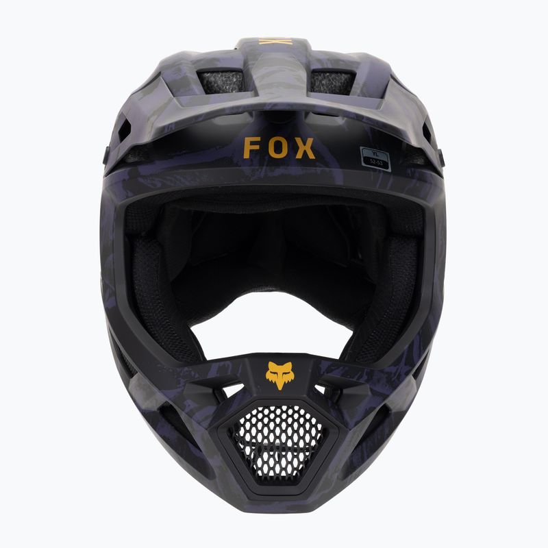 Dětská cyklistická helma Fox Racing Rampage Image Print Jr plum 2