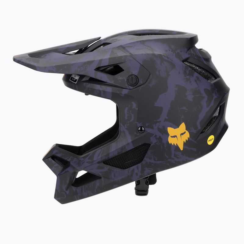 Dětská cyklistická helma Fox Racing Rampage Image Print Jr plum 3