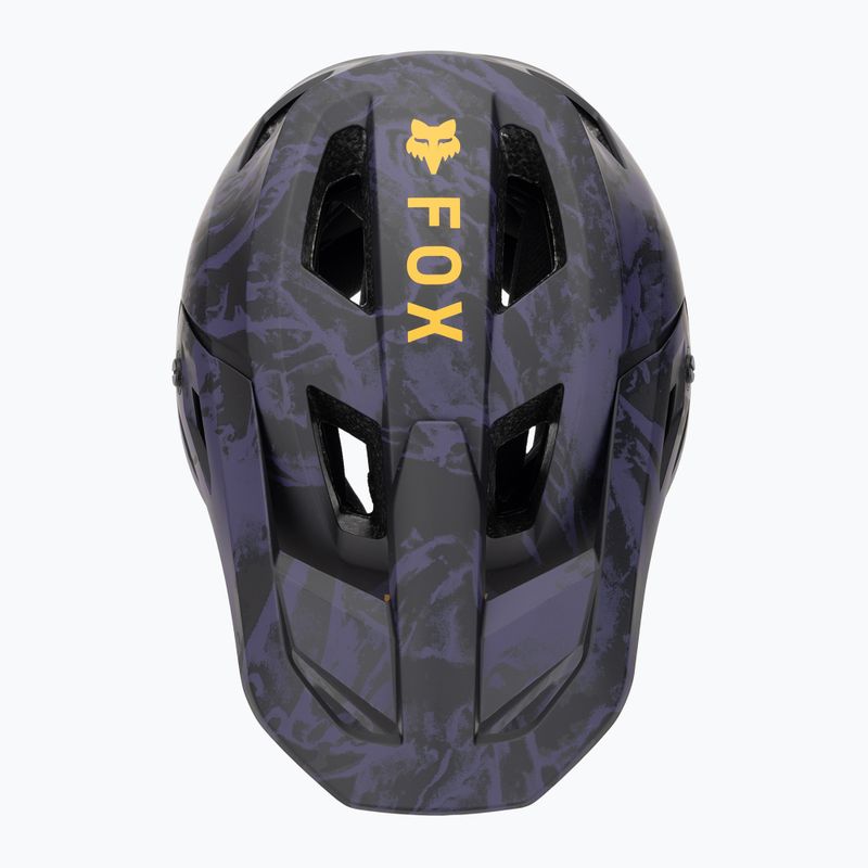 Dětská cyklistická helma Fox Racing Rampage Image Print Jr plum 6