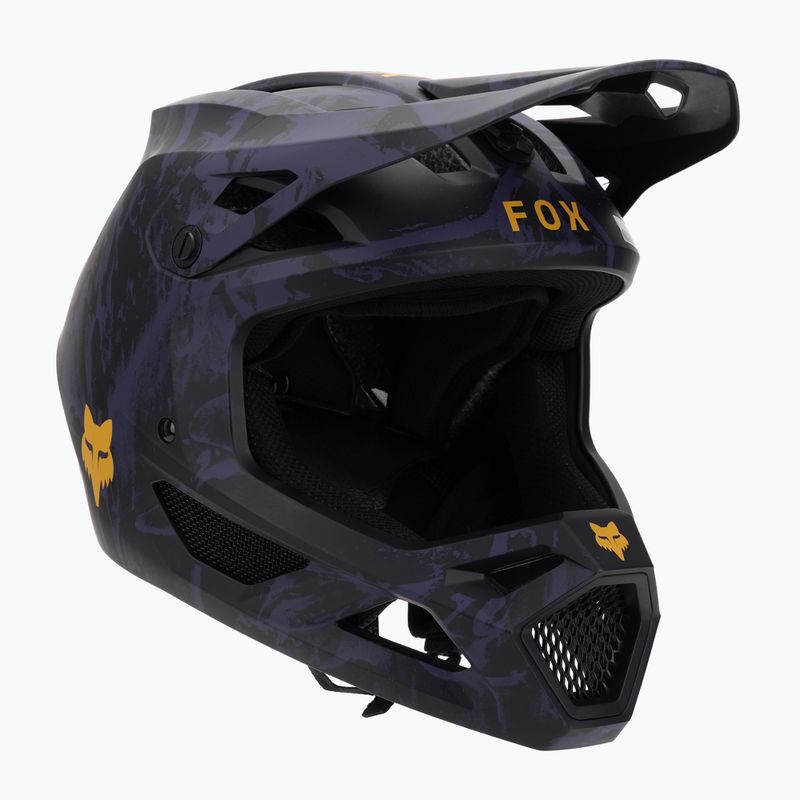 Dětská cyklistická helma Fox Racing Rampage Image Print Jr plum 8