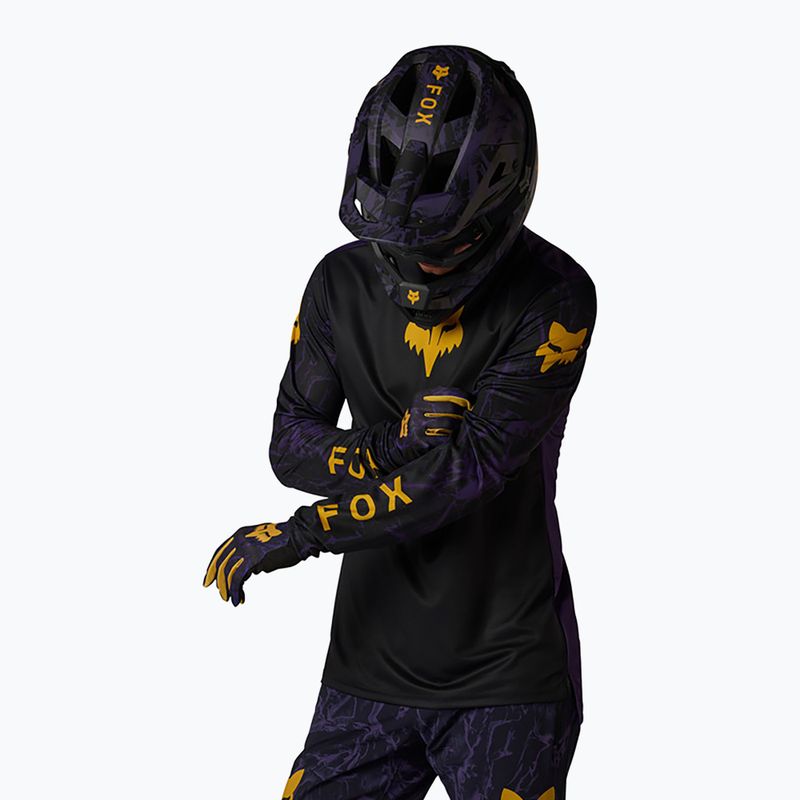 Dětské cyklistické tričko Longsleeve Fox Racing Ranger Image Print Jr plum 3