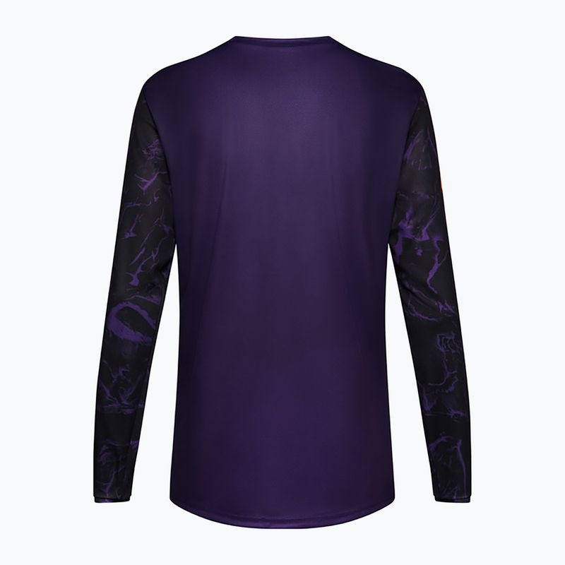 Dětské cyklistické tričko Longsleeve Fox Racing Ranger Image Print Jr plum 6