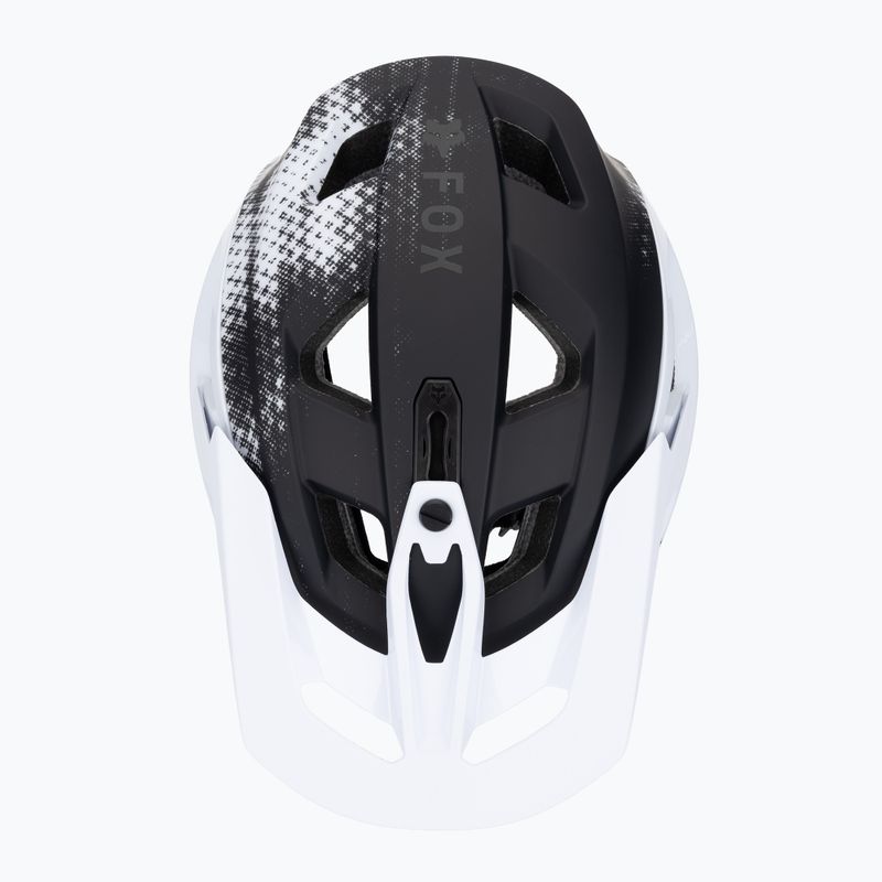 Cyklistická helma Fox Racing Speedframe Pro Sense white 6