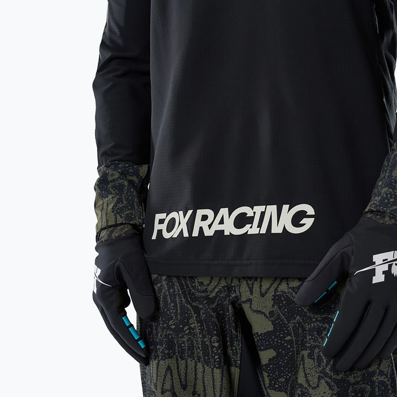 Pánské cyklistické tričko Longsleeve Fox Racing Defend Thermal Lunar black 5