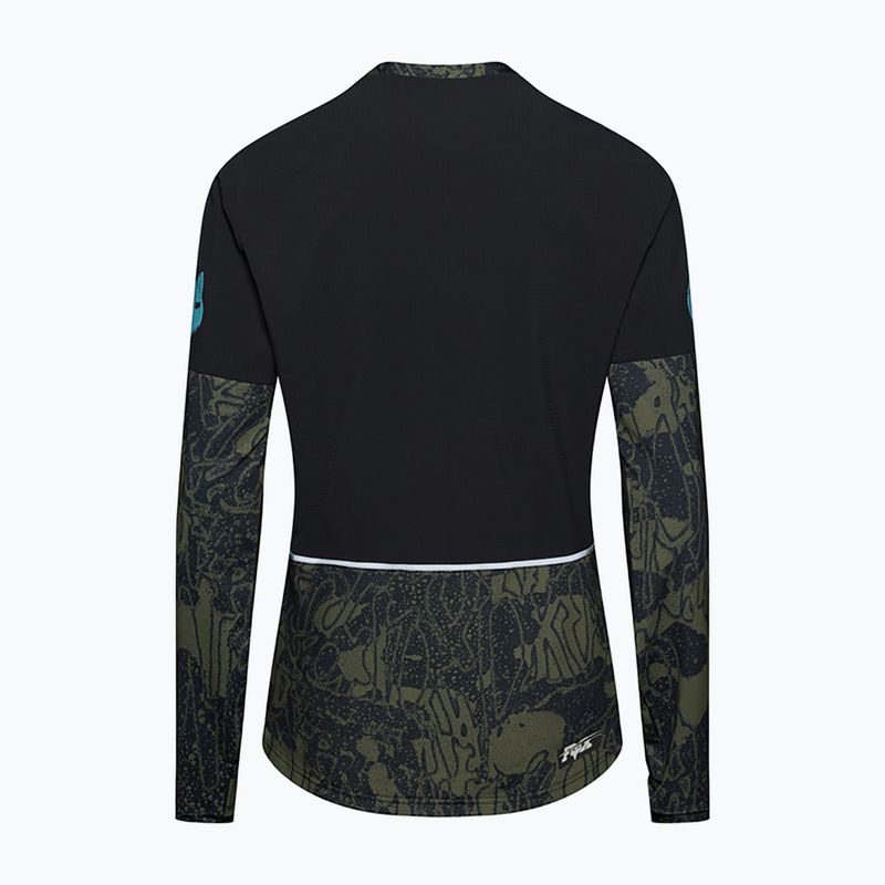 Pánské cyklistické tričko Longsleeve Fox Racing Defend Thermal Lunar black 8