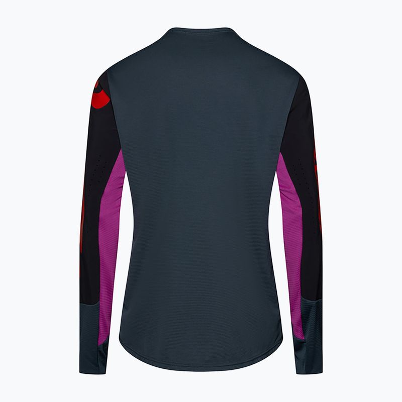 Pánské cyklistické tričko Longsleeve Fox Racing Defend Creation galaxy blue 2