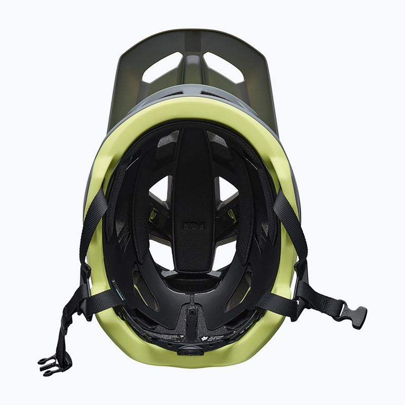 Cyklistická helma Fox Racing Speedframe 5050 Helmet pear yellow 5