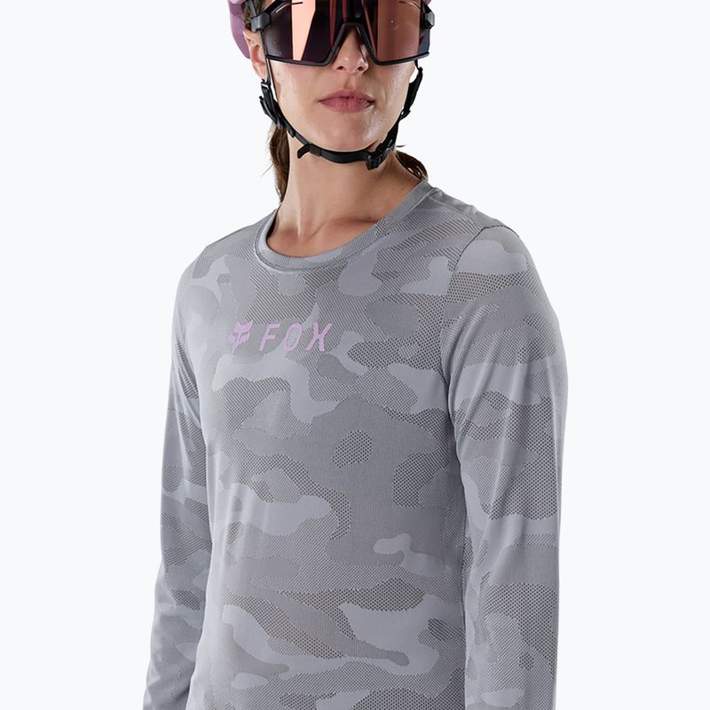 Dámské cyklistické tričko Longsleeve Fox Racing Ranger Tru Dri pewter 3