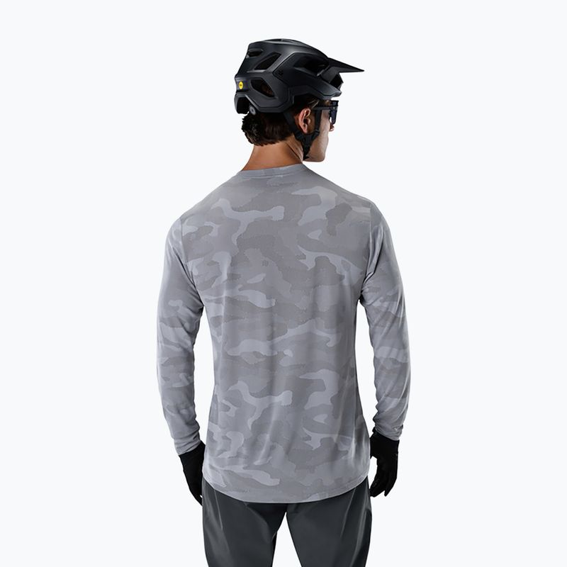 Pánské cyklistické tričko Longsleeve Fox Racing Ranger Tru Dri pewter 2