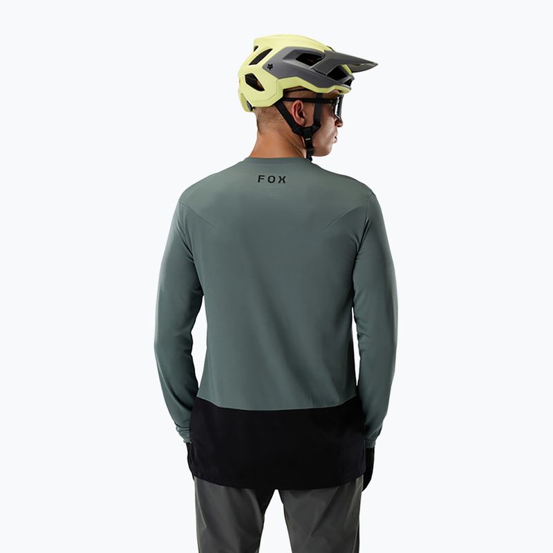 Pánské cyklistické tričko Longsleeve Fox Racing Ranger Fox Head LS sage 2