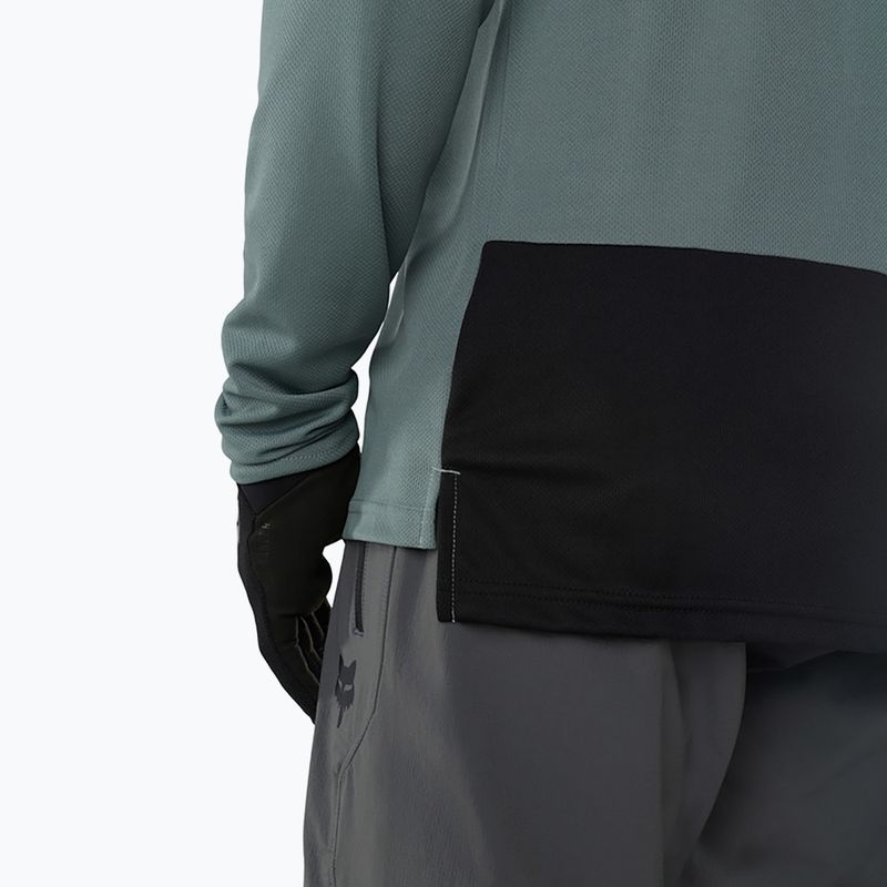 Pánské cyklistické tričko Longsleeve Fox Racing Ranger Fox Head LS sage 4