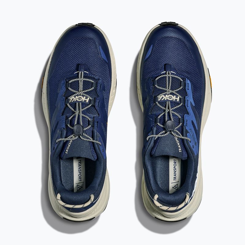 Pánské trekingové boty HOKA Transport GTX midnight blue/truffle salt 8