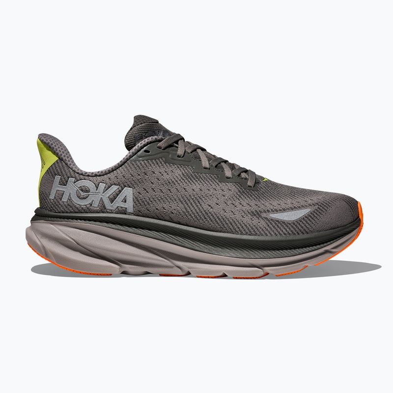 Pánské běžecké boty HOKA Clifton 9 GTX asphalt grey/gravel 2