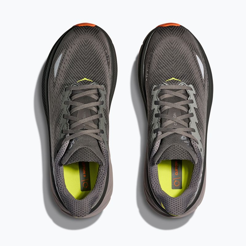 Pánské běžecké boty HOKA Clifton 9 GTX asphalt grey/gravel 8