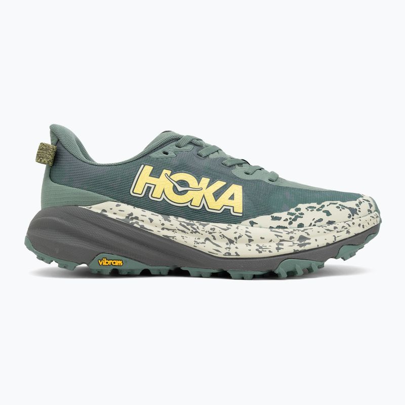 Pánské běžecké boty HOKA Speedgoat 6 fern/asphalt grey 2