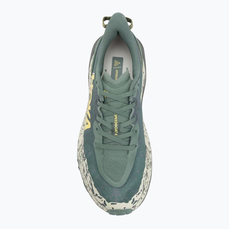 Pánské běžecké boty HOKA Speedgoat 6 fern/asphalt grey 5