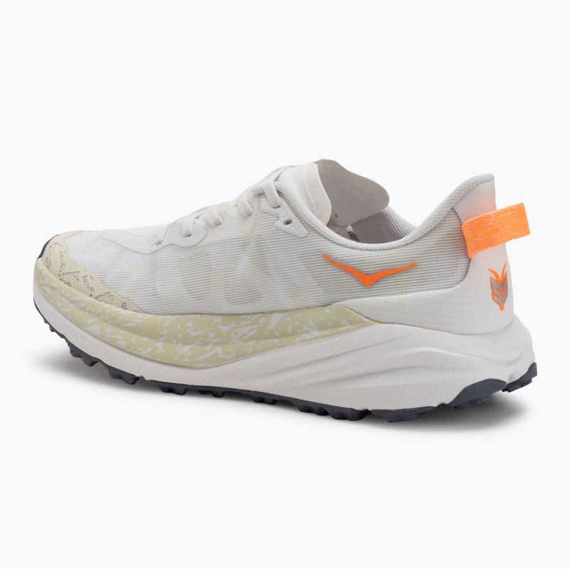Pánské běžecké boty HOKA Speedgoat 6 white/neon tangerine 3