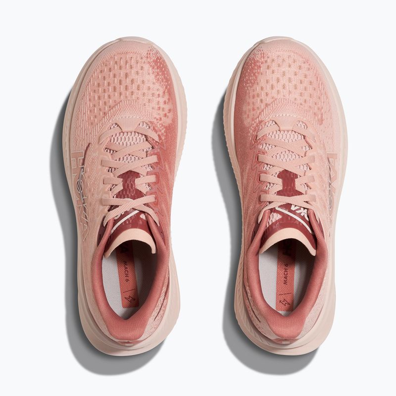 Dámské běžecké boty HOKA Mach 6 roselatte/blush 8