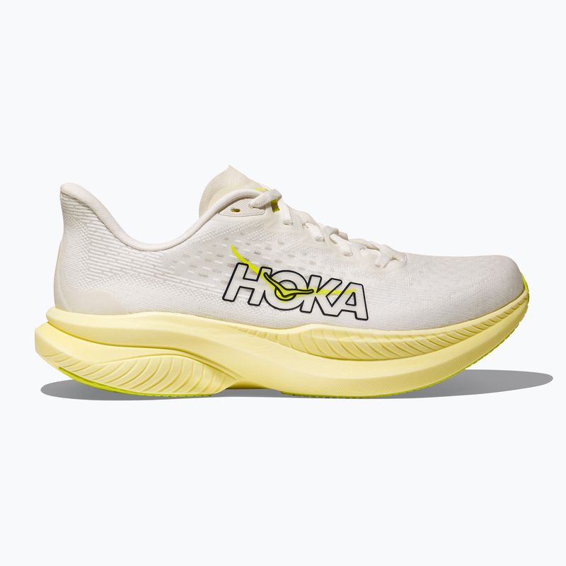 Dámské běžecké boty HOKA Mach 6 white/neon hoka citrus 2